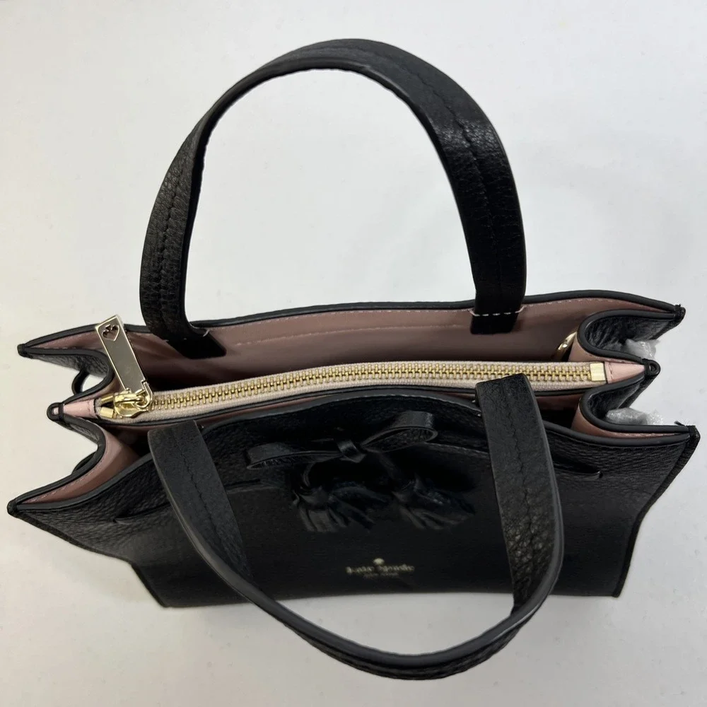 Kate‎ Spade Hayes Street Small Black Sam Satchel Bag